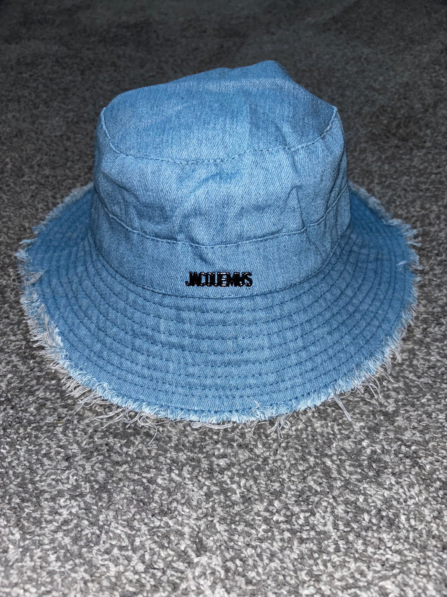 Denim bucket hats