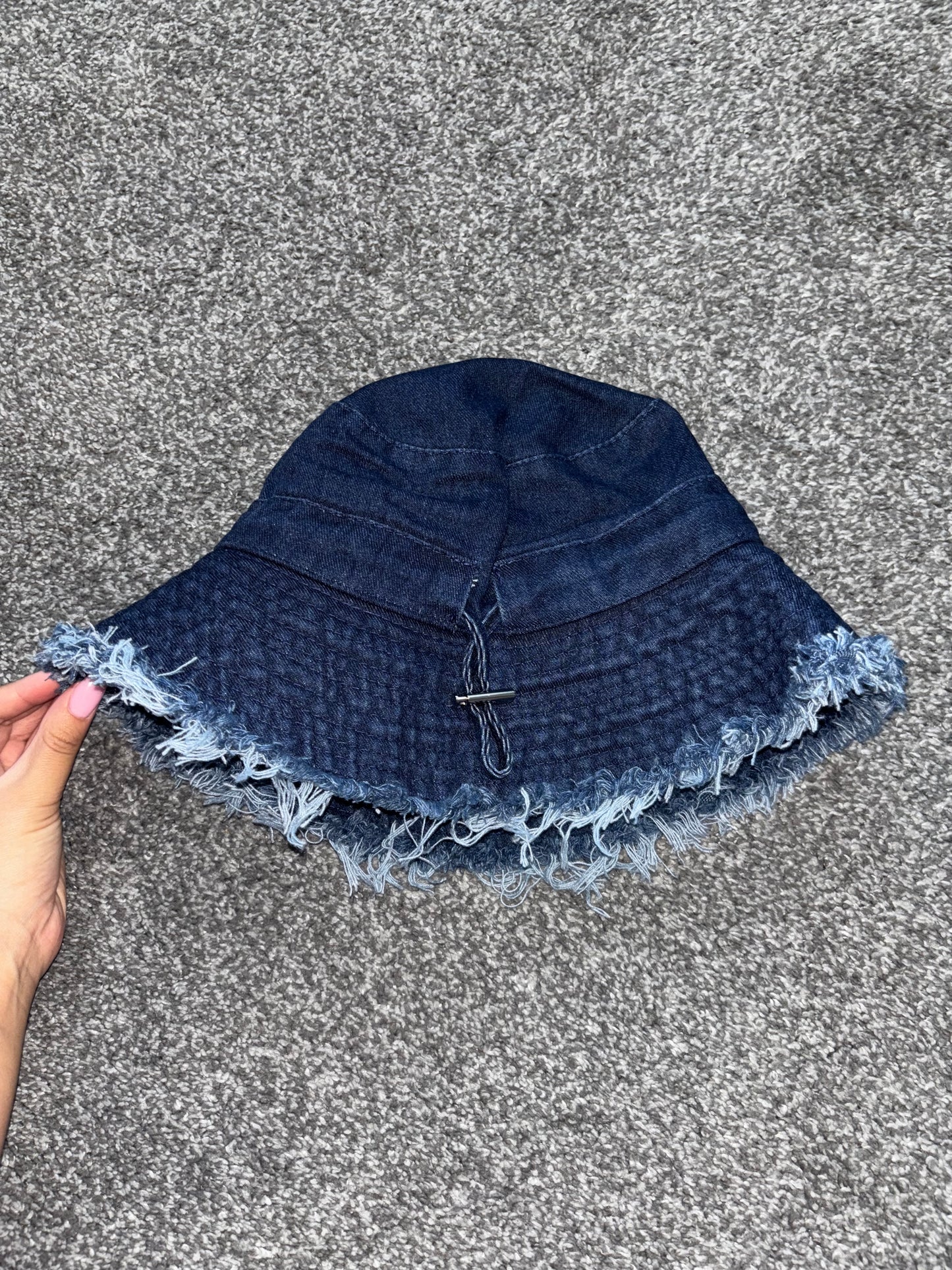 Denim bucket hats
