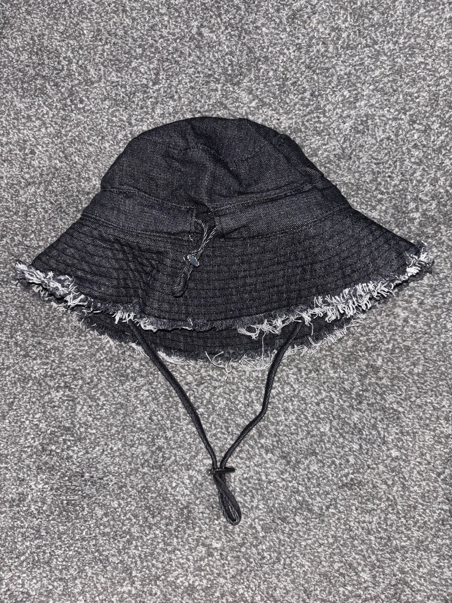 Denim bucket hats